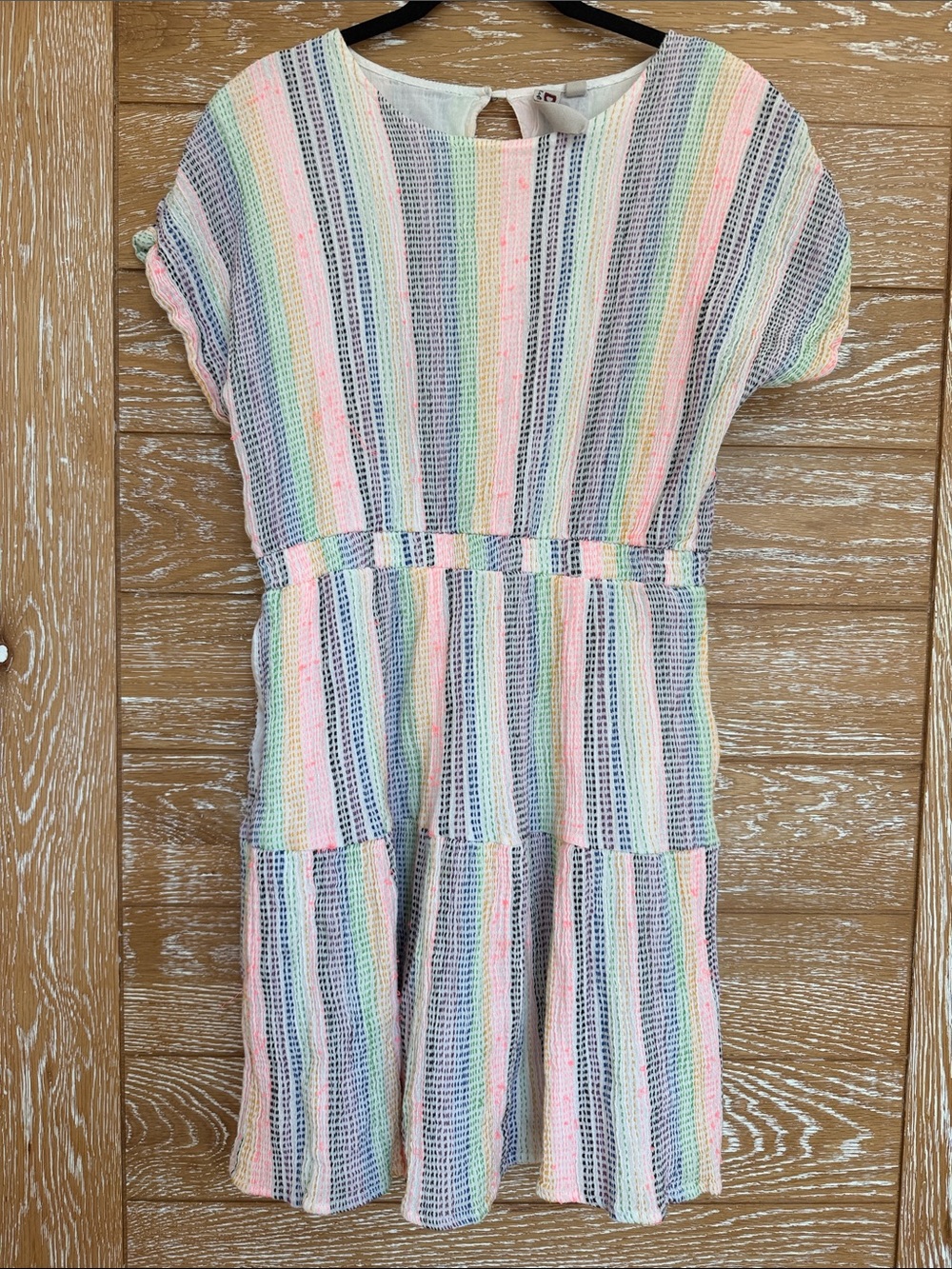 dolan Pastel Multi-Stripe Knit Dress